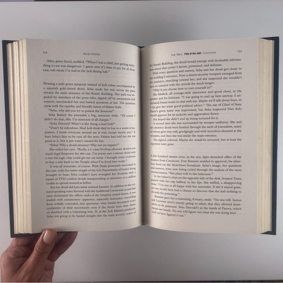 2/$30 -  Star Wars - Fate of the Jedi - Conviction by Aaron Allston - Picture 12 of 14